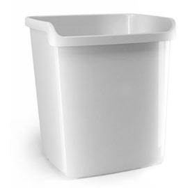 Cestino gettacarte 15lt mydesk bianco arda