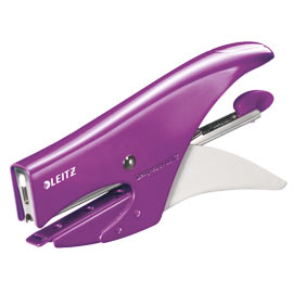 Cucitrice a pinza 5547 viola metal wow leitz