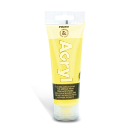 Colore acrilico fine tubo da 75ml giallo fluo