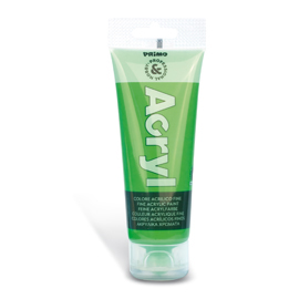 Colore acrilico fine tubo da 75ml verde fluo