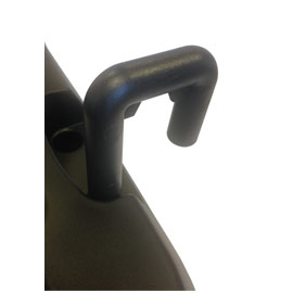 Coppia di ganci per carrello contenitore office