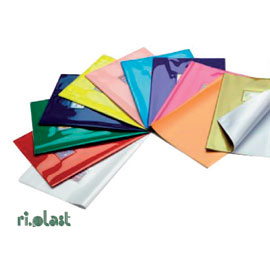 Coprimaxi laccato pvc colorosa lilla c/alette e tasca