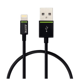 Cavo lightning a usb 30cm nero leitz complete