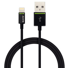 Cavo lightning a usb 1m nero leitz complete