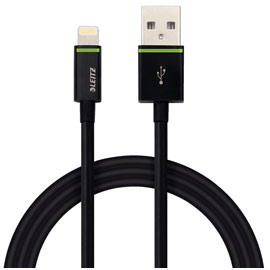 Cavo lightning a usb xl 2m nero leitz complete