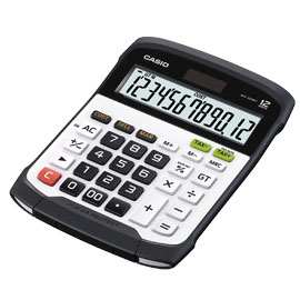 Calcolatrice da tavolo water proof wd-320mt casio