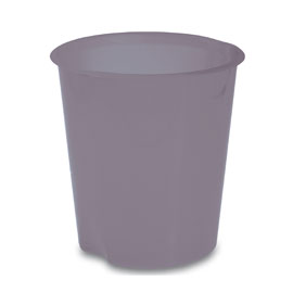 Cestino gettacarte 16,5lt trasp. Grigio fume' e020 fellowes