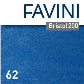 Conf.25 cartoncino bristol color 200gr 50x70cm blu prussia 62 favini