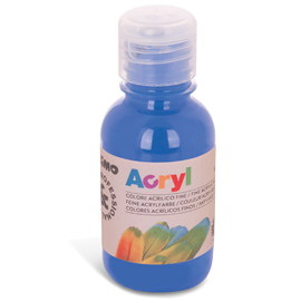Colore acrilico fine acryl 125ml blu cobalto primo