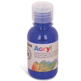 Colore acrilico fine acryl 125ml blu oltremare primo