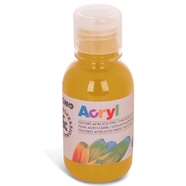 Colore acrilico fine acryl 125ml giallo ocra primo