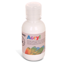 Colore acrilico fine acryl 125ml bianco primo