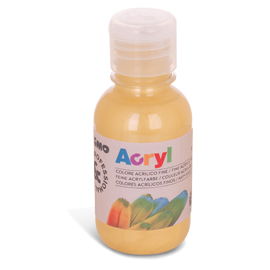 Colore acrilico fine acryl 125ml oro primo