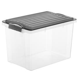 Contenitore compact a5 4,5lt con coperchio nero