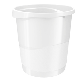 Cestino gettacarte europost bianco vivida 14lt esselte