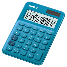 Calcolatrice da tavolo ms-20uc blu casio