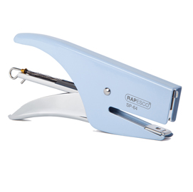 Cucitrice a pinza sp- 64 celeste in metallo verniciato rapesco