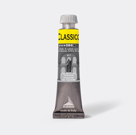 Colore a olio extrafine 20ml giallo di cadmio scuro maimeri