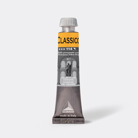Colore a olio extrafine 20ml giallo permanente scuro maimeri