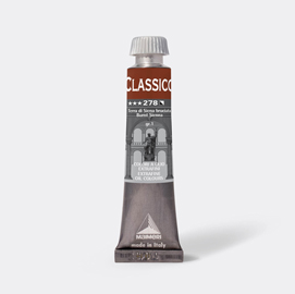 Colore a olio extrafine 20ml terra di siena bruciata maimeri