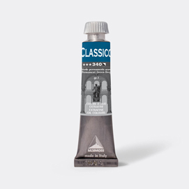 Colore a olio extrafine 20ml verde permanente scuro maimeri