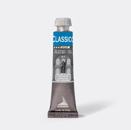 Colore a olio extrafine 20ml blu primario cyan maimeri