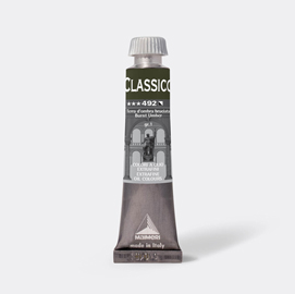 Colore a olio extrafine 20ml terra d'ombra bruciata maimeri