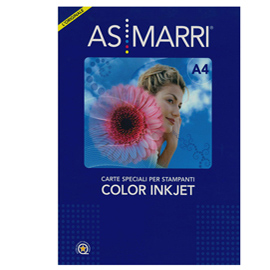 Carta color graphic - per inkjet - a3 - 170 gr - 50 fogli - patinata - as marri