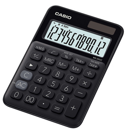 Calcolatrice da tavolo ms-20uc nera casio