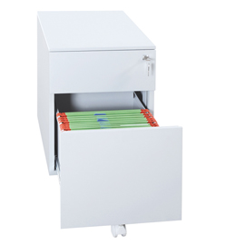 Cassettiere in metallo 1cass.+1classif. 40x59x55cm grigio kub8
