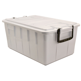 Contenitore con coperchio 40lt bianco foodbox