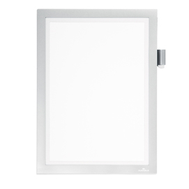Cornice magnetica duraframe note a4 21x29,7cm argento durable