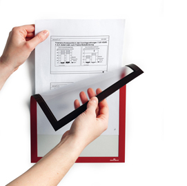 Cornice duraframe magnetic a4 rosso durable