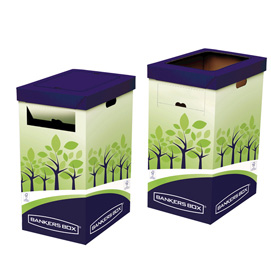 Cestino riciclo alto 31,5x60,8x42,7cm fellowes