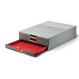 Cassettiera sottomonitor varicolor durable
