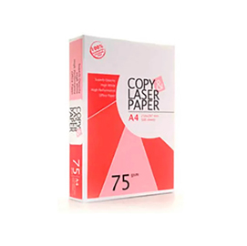 Carta da fotocopie a4 copy laser 75gr 500fg (drop)
