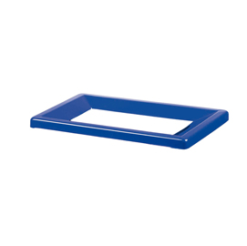 Coperchio blu per contenitore bob color