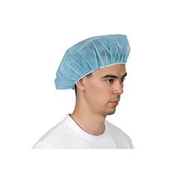 Cuffie tonde monouso - in pp - tg. Unica - conf. 100 pezzi
