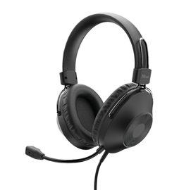 Cuffie con microfono over-ear hs-250 - trust