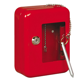 Cassetta per chiavi d'emergenza 400/1ka - 120 x 160 x 60 mm - metalplus