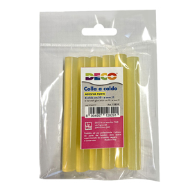 Colla stick - adesivo forte - d 11mm x 10 cm - deco - conf. 6 pezzi