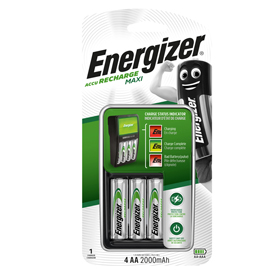 Caricabatteria power plus maxi 4aa - energizer