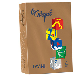 Carta le cirque - a4 - 80 gr - cuoio 300 - favini - conf. 500 fogli