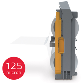Cartuccia ricaricabile - struttura con film incluso - 125 micron - lucido - per plastificatrice foton 30 - gbc