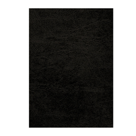 Copertine per rilegatura - a4 - cartoncino groffrato semilpelle - 240 gr - nero - fellowes - conf.100 pezzi