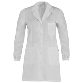 Camice ospedaliero milly - da donna - taglia xl - bianco - giblor's