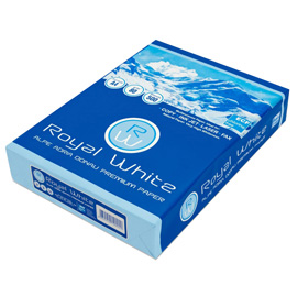 Carta da fotocopie royal white - a4 - 80 gr - bianco - 500 fogli
