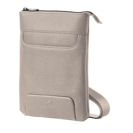 City bag piccola gate trended - 20 x 26 x 2 cm - ecopelle - ghiaccio - intempo
