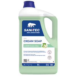 Crema di sapone luxor green - 5 l - aloe - sanitec