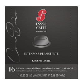 Capsula caffe' tuttotondo - compatibile con lavazza a modo mio - 100 arabica - essse caffe'